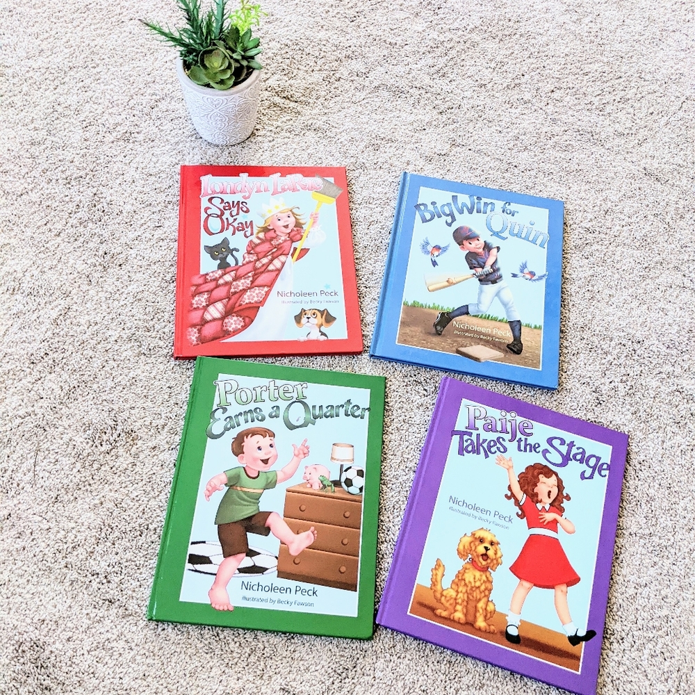 Nicholeen Peck's Set of 4 Self-government Children's Books
